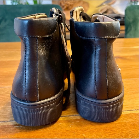 Liu Jo | Alicia Leather Stud & Rhinestone Sneaker | Women’s 8 - Picture 4 of 9